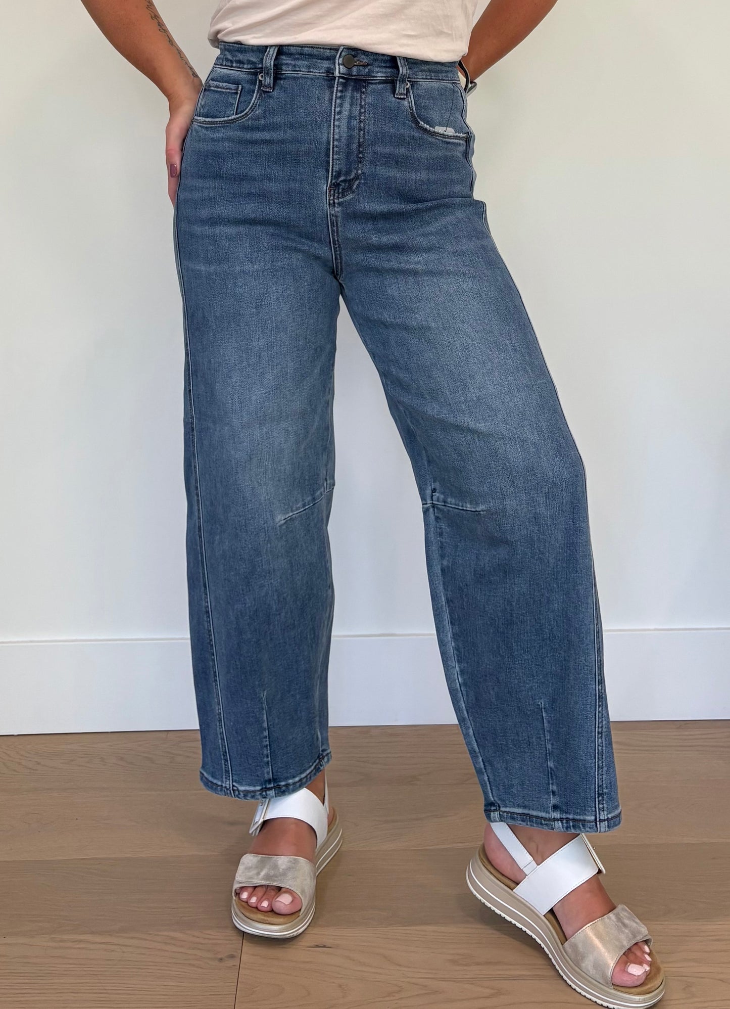 Barni Denim Barrel Jean