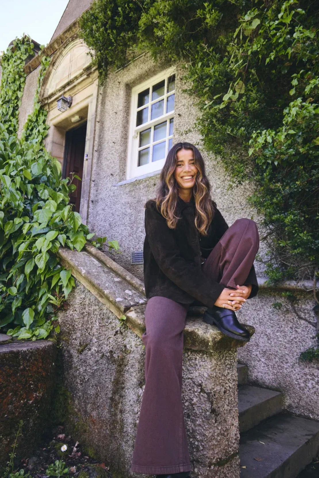 IHhezano Wide Leg Jeans