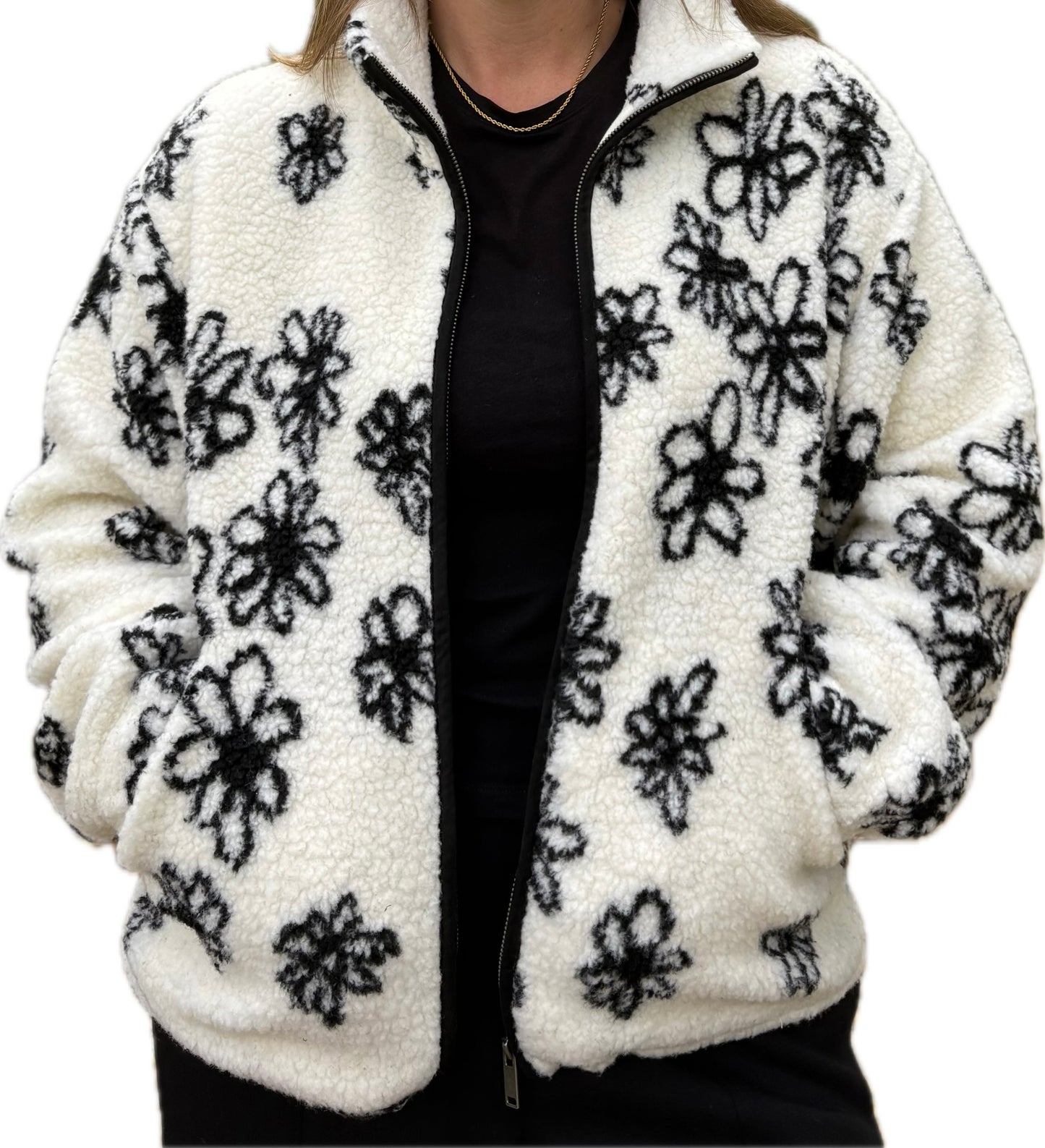 Whistler Floral Sherpa Jacket