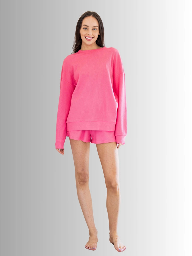 Everyday Waffle Short Set