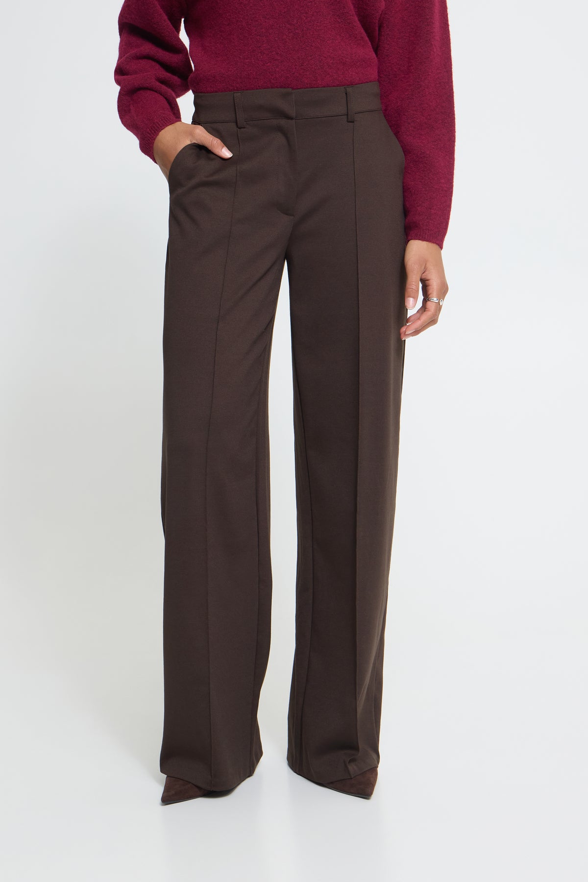 IHkate Trousers - Chocolate Torte