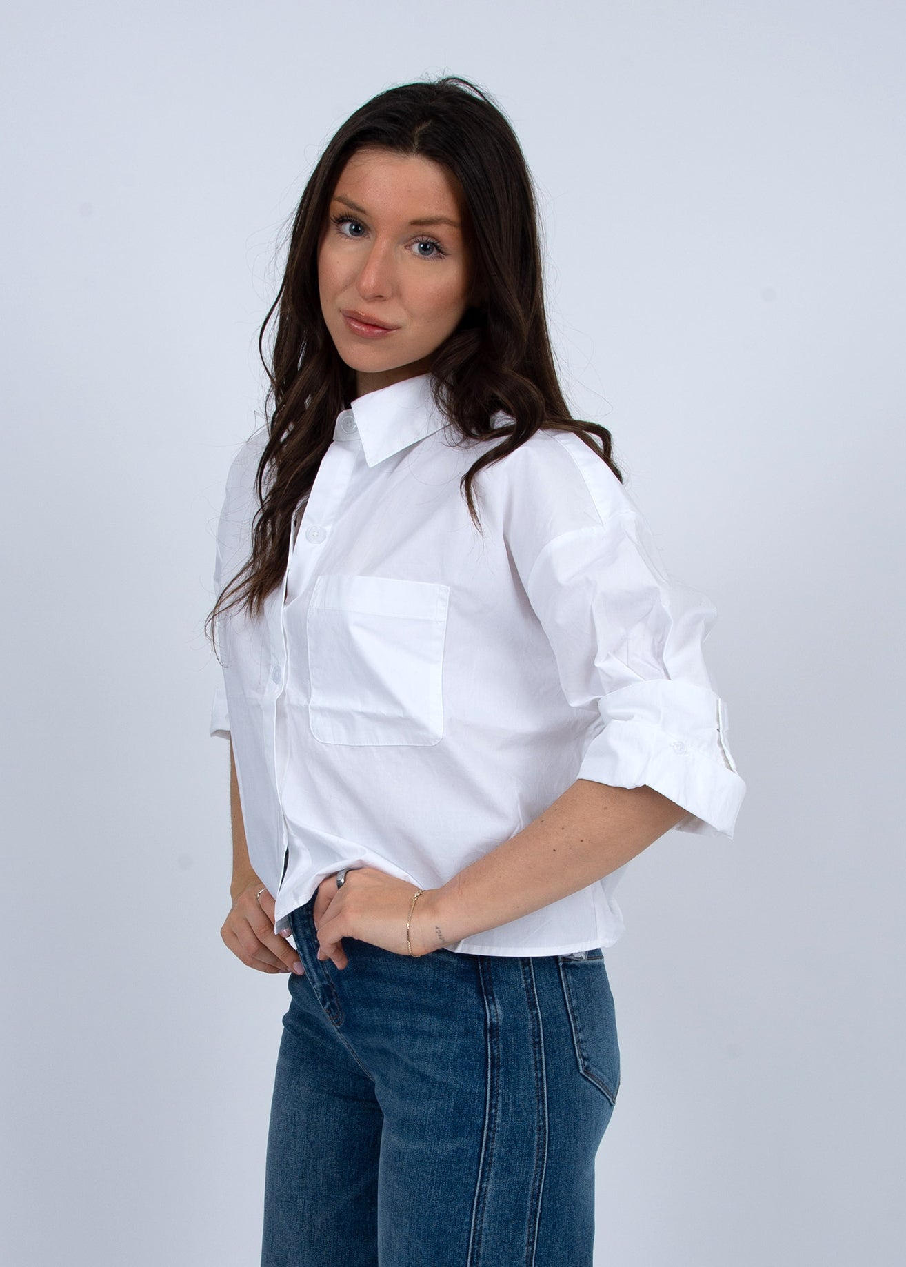 Kerwin Classic Collared Shirt - White