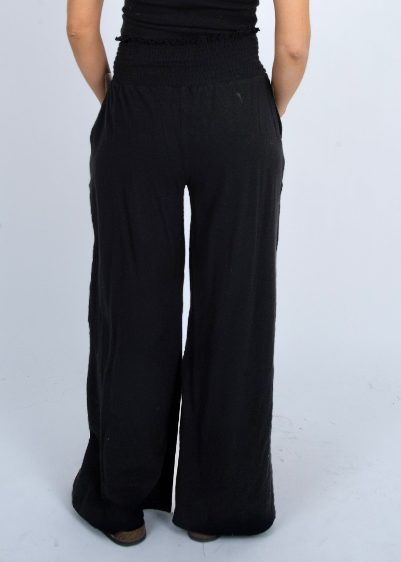 Ruched Waistband Pants