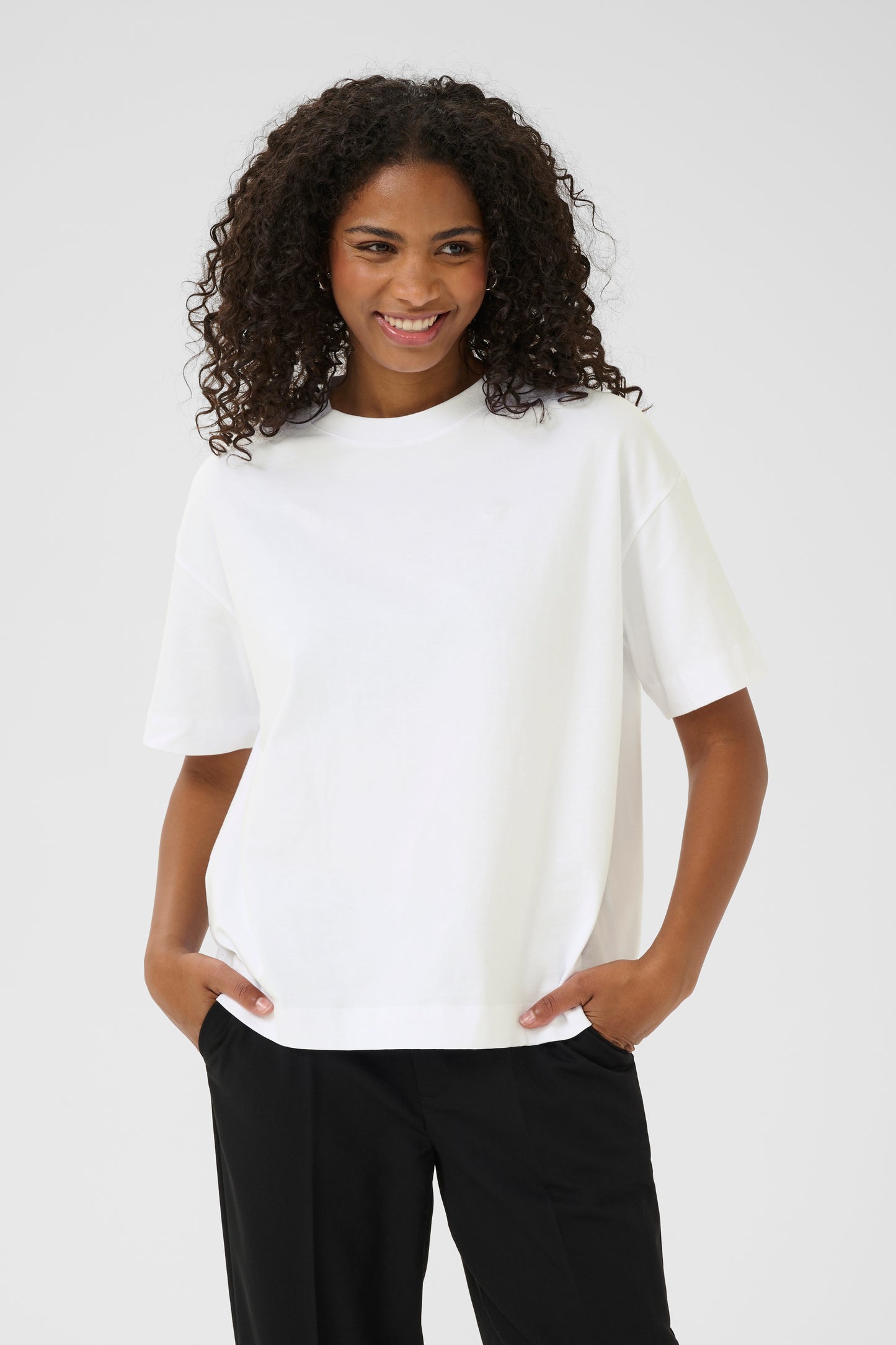 KAtomina Oversized T-Shirt - Optical White