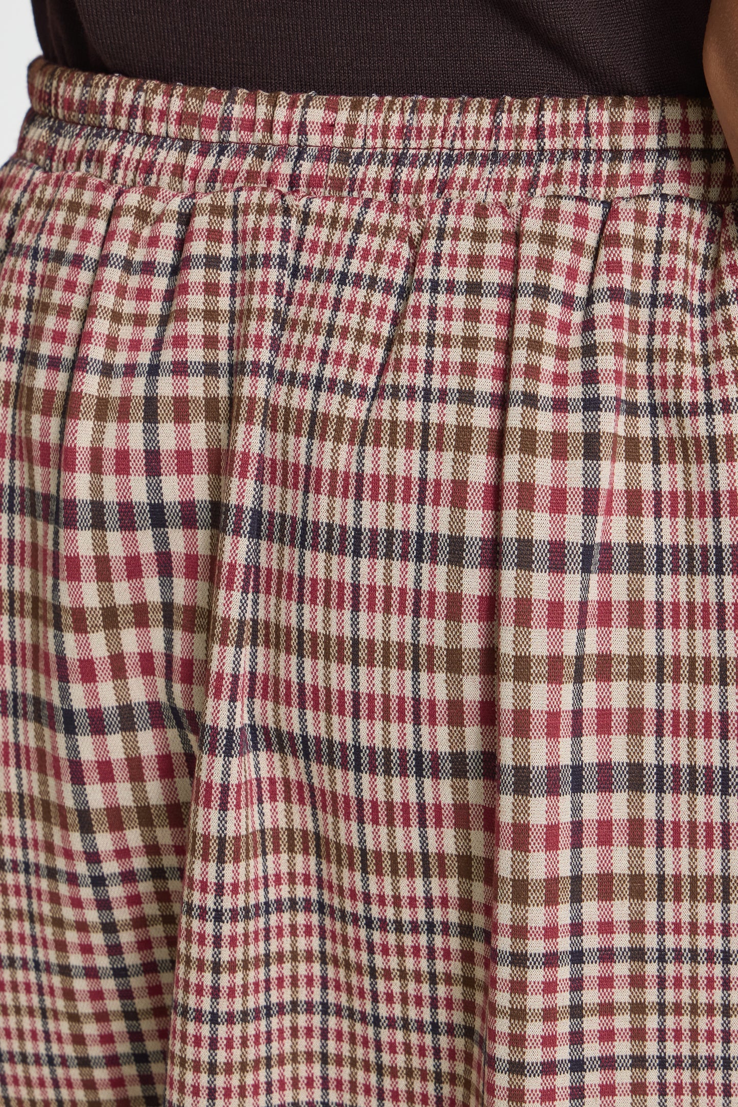 IHkate Checkit Bubble Skirt