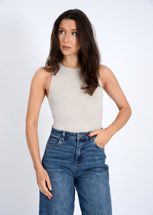 Second Skin Sleeveless Crewneck Bodysuit