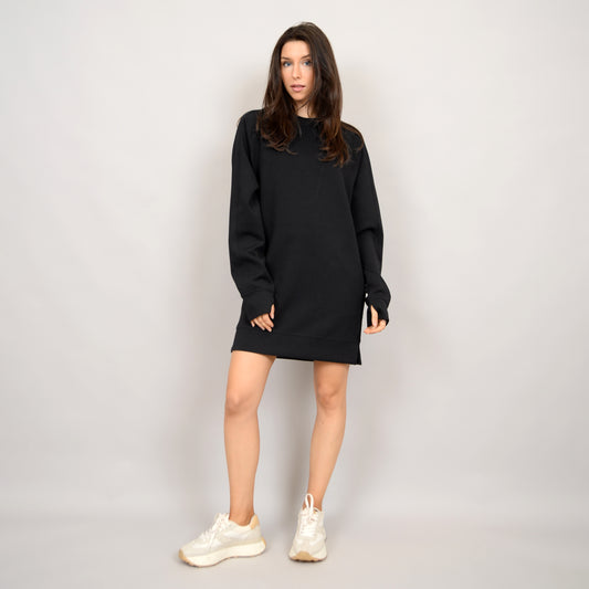 Soft Knit Crewneck Mini Dress