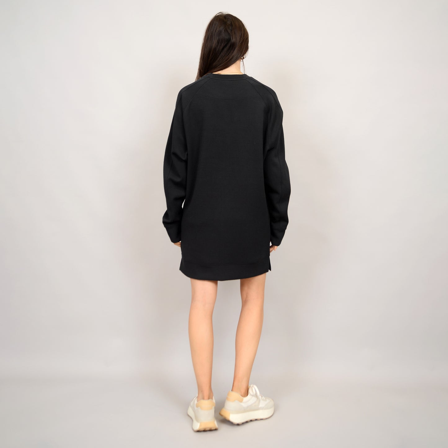 Soft Knit Crewneck Mini Dress