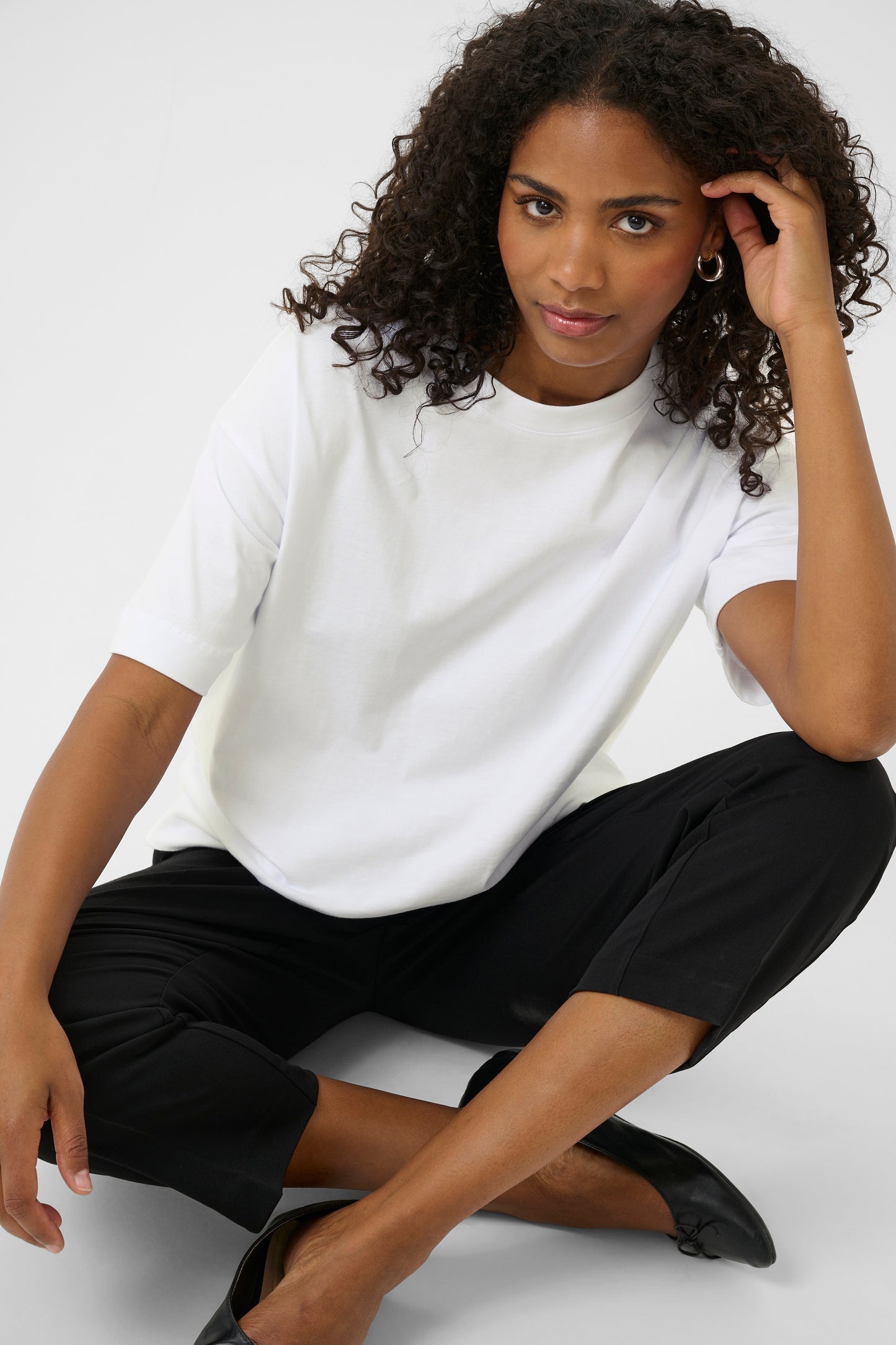 KAtomina Oversized T-Shirt - Optical White