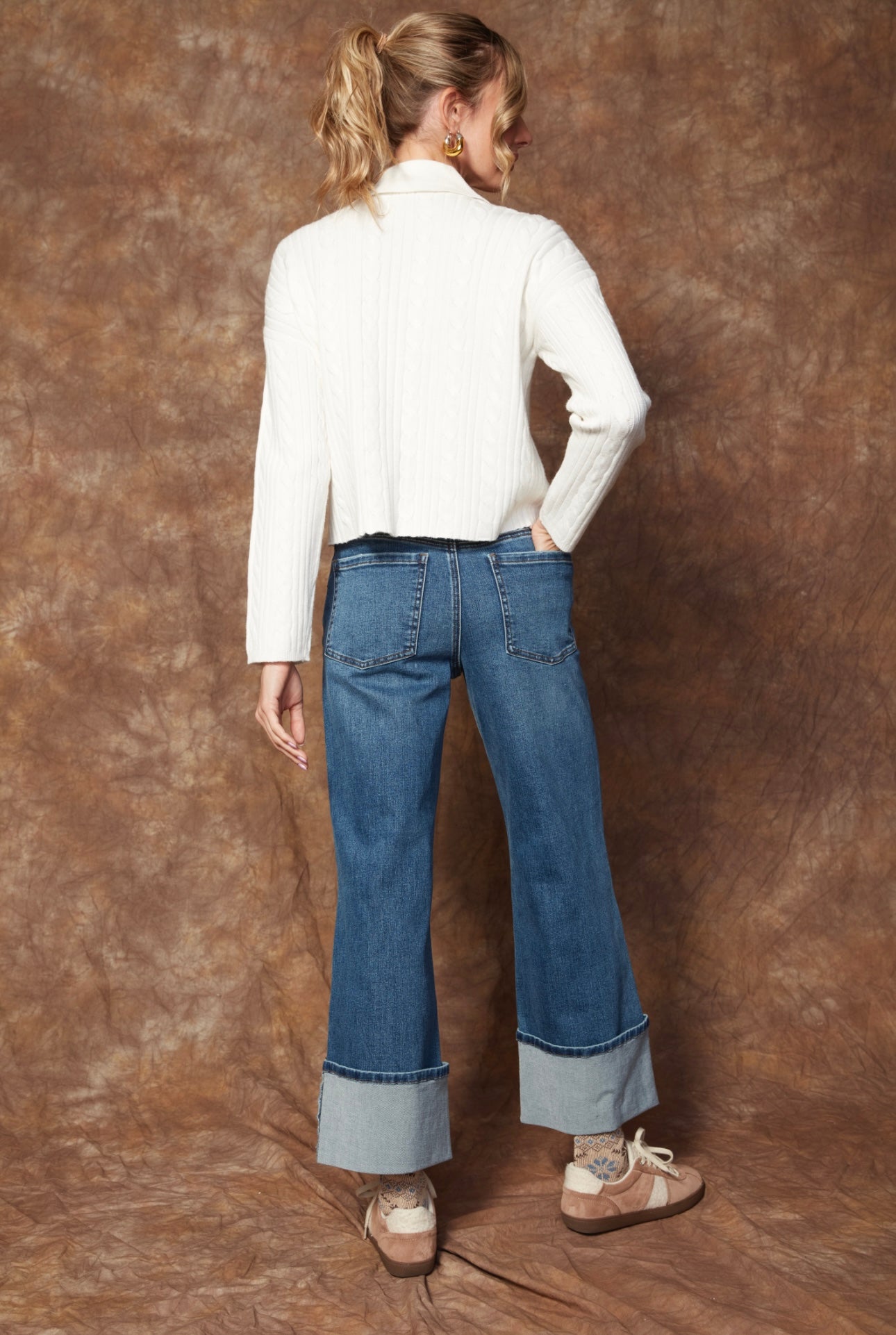 Carla Denim Cuff Jean