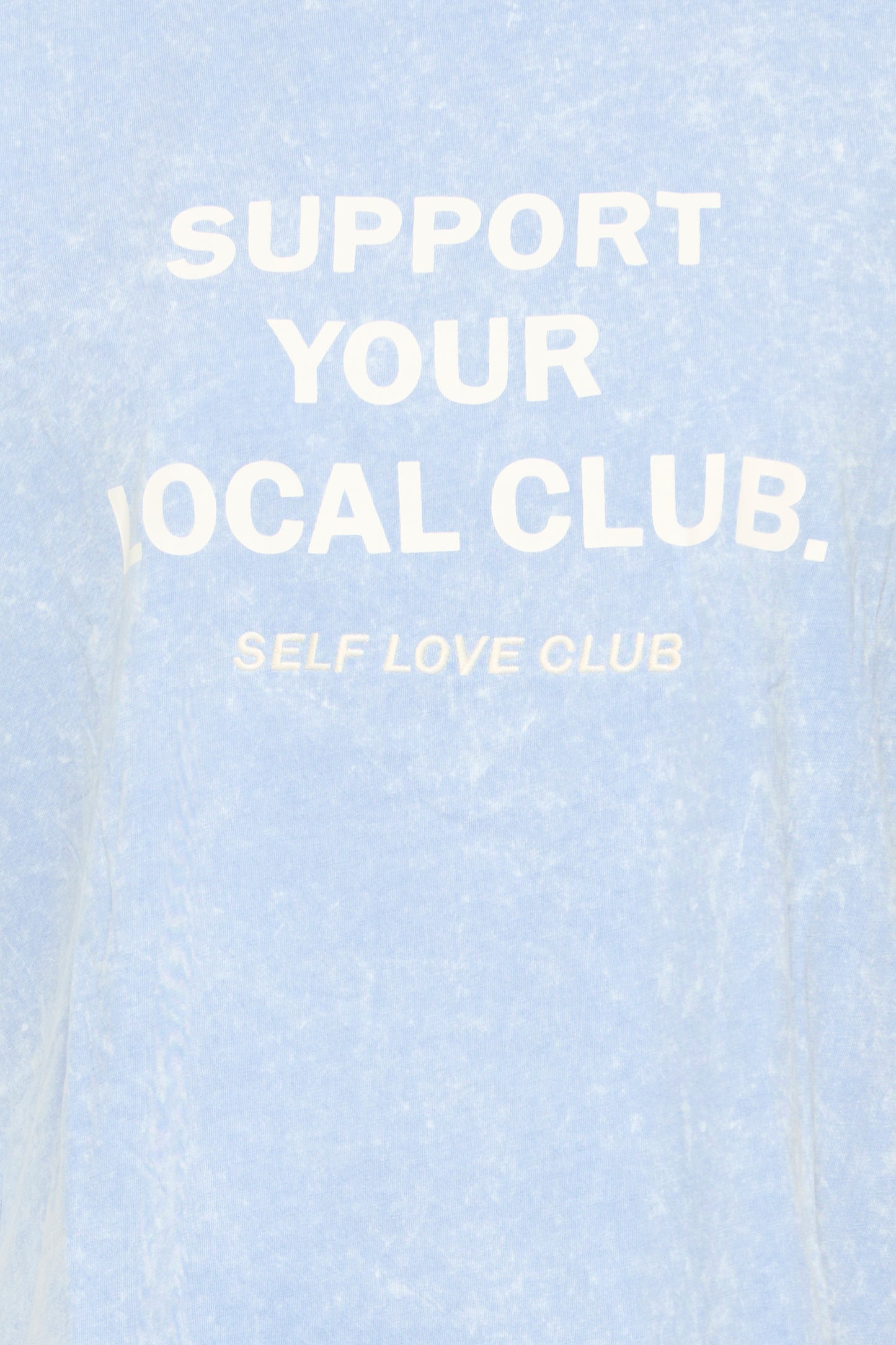 IHNOMANDY Oversized Graphic Tee - Powder Blue