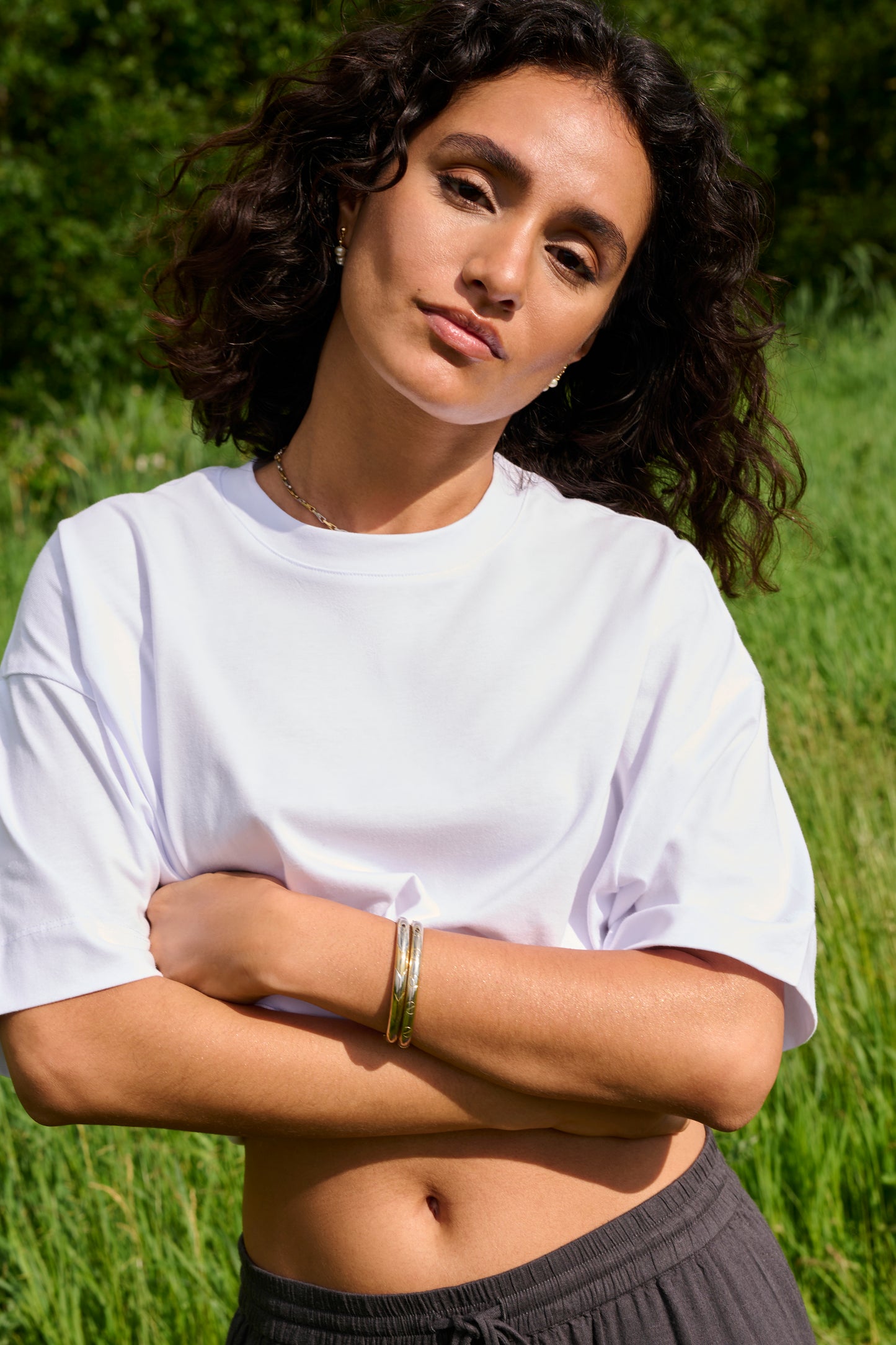KAtomina Oversized T-Shirt - Optical White