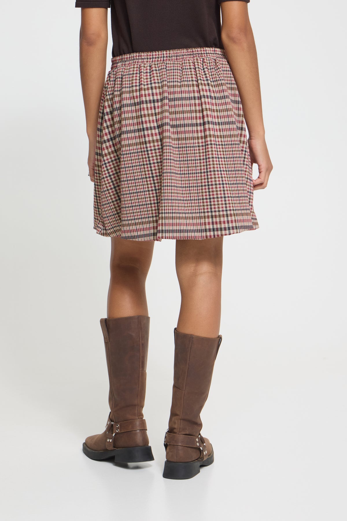 IHkate Checkit Bubble Skirt