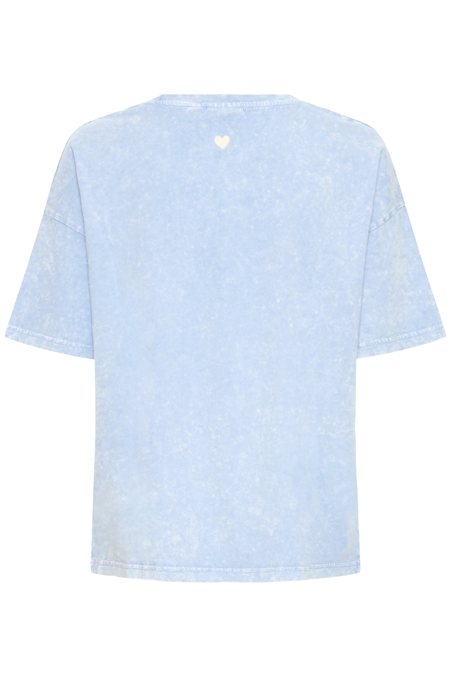 IHNOMANDY Oversized Graphic Tee - Powder Blue