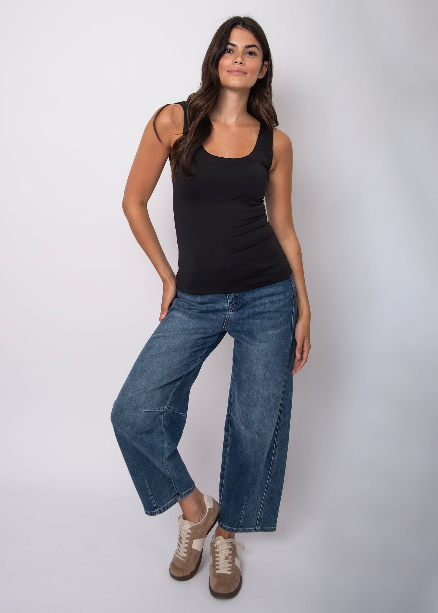 Tanith Tank Top - Black