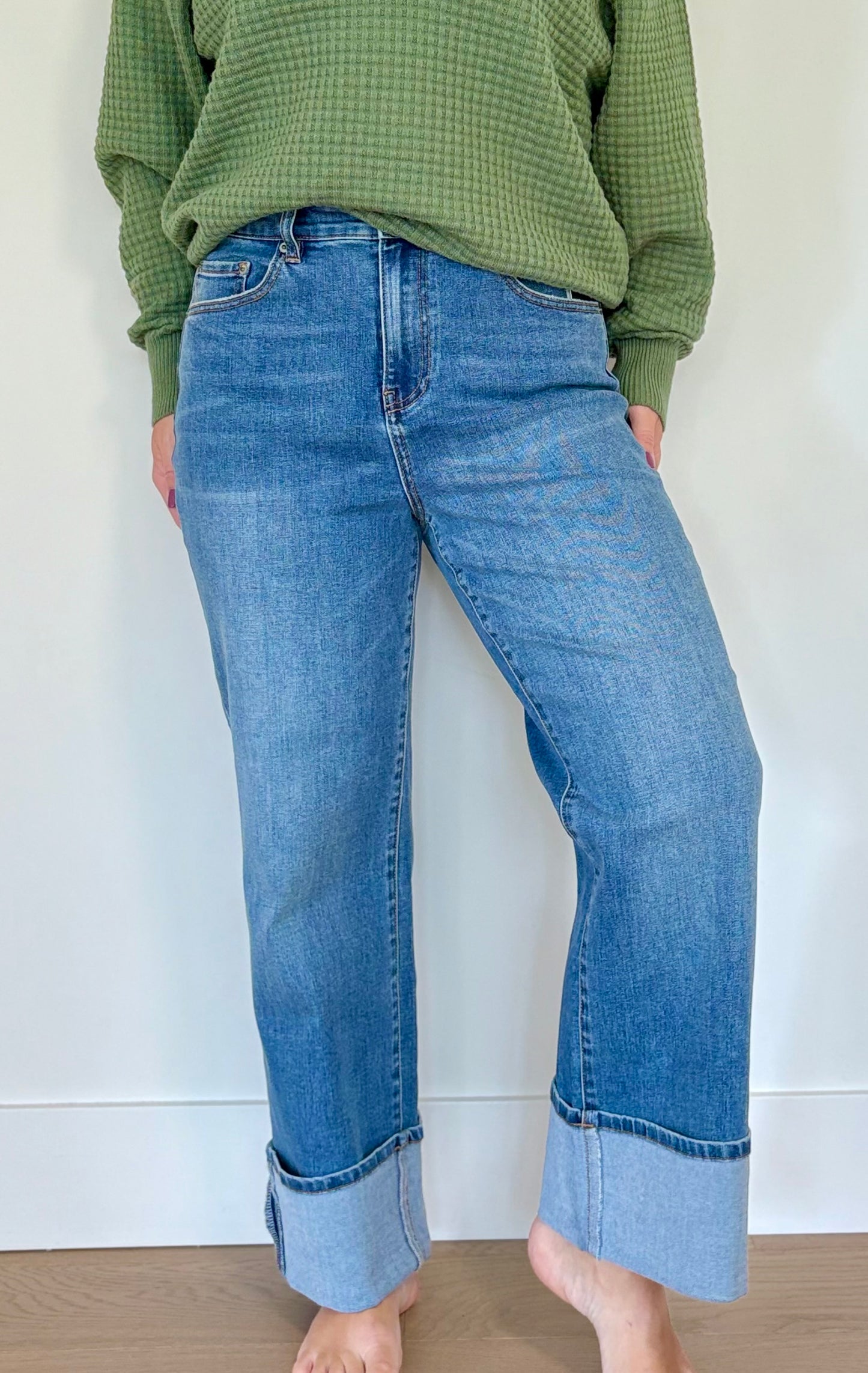 Carla Denim Cuff Jean