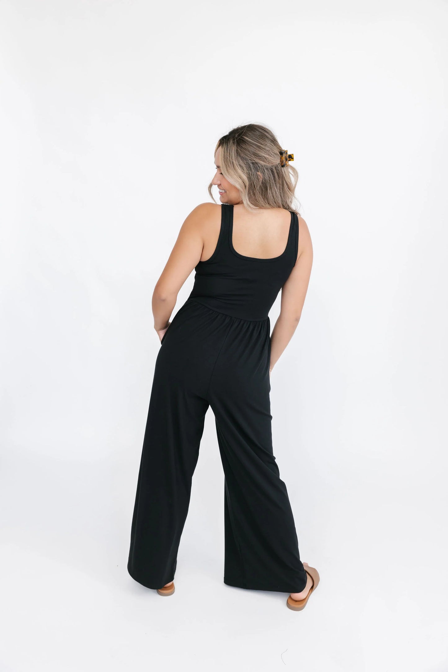 Camille Wide Leg Romper