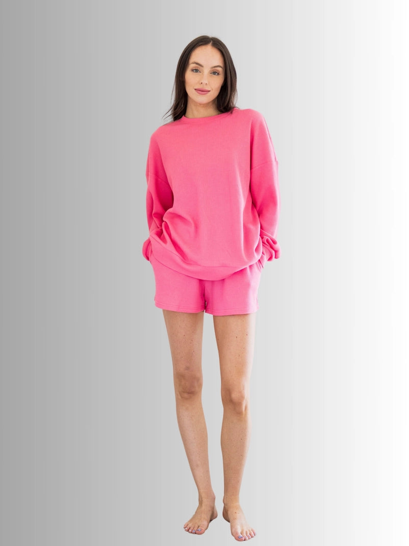 Everyday Waffle Short Set